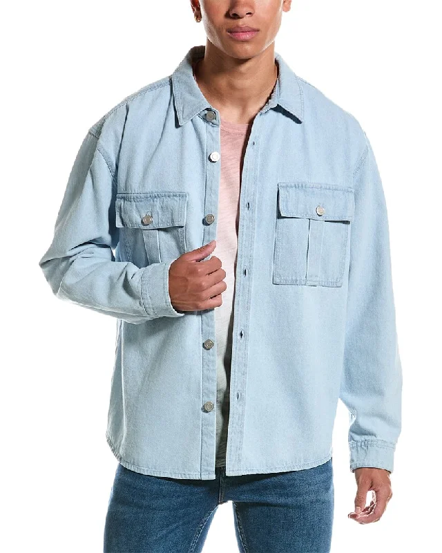 ATM Anthony Thomas Melillo Washed Shirt Jacket