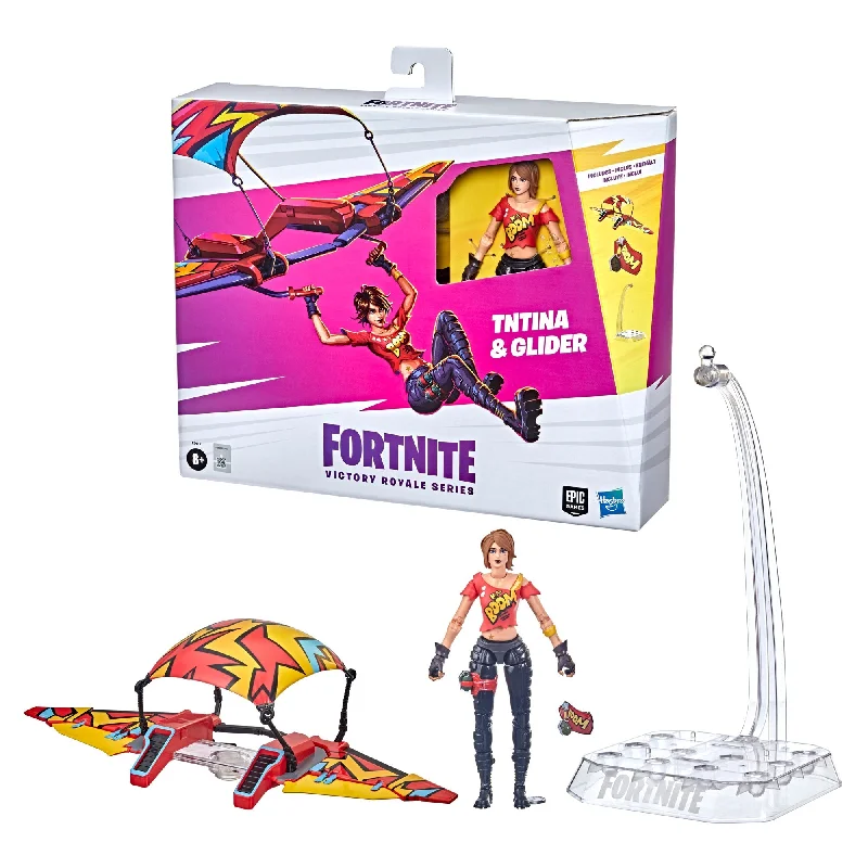 Valkyria Chronicles Welkin Gunther Action Figures Fortnite Victory Royale Series TNTina with glider - Hasbro *SALE!* Valkyria Chronicles Welkin Gunther Action Figures Fortnite Victory Royale Series TNTina with glider - Hasbro *SALE!*