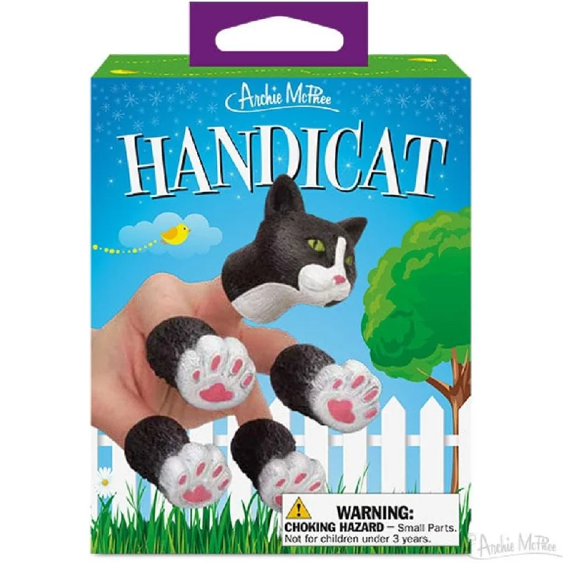 Dead Rising Frank West Action Figures​ Handicat Novelty Vinyl Cat Finger Puppet