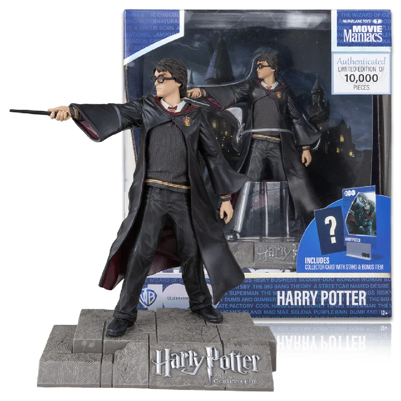 Inside Out Emotion Action Figures​ Harry Potter (WB 100: Movie Maniacs) 6" Inch Scaled Posed Figure - McFarlane Toys