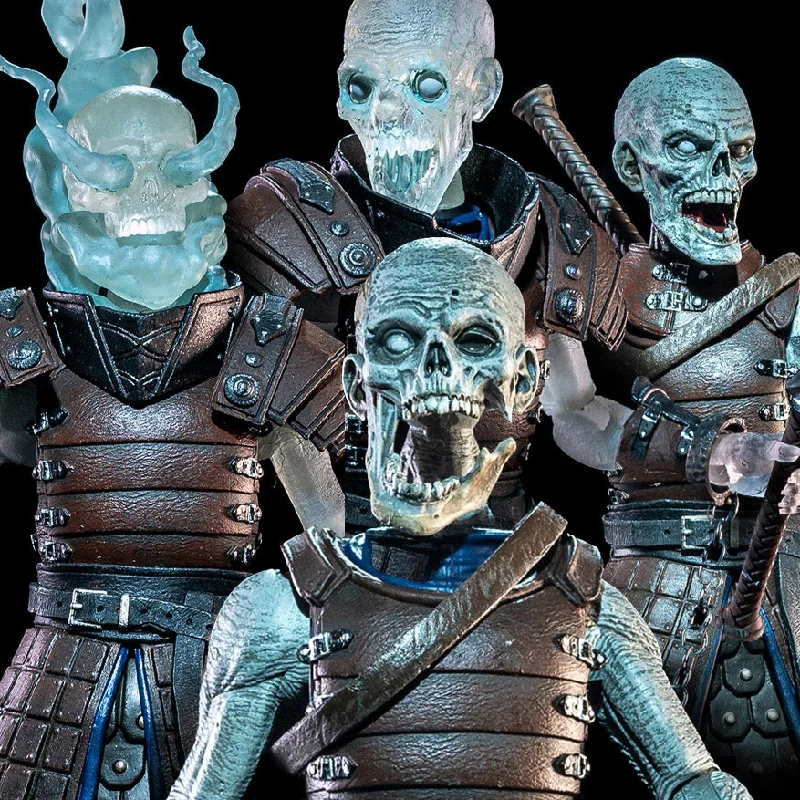 Mega Bloks Minifigure - Style Action Figures​ Mythic Legions: Necronominus Undead Builder Pack (Congregation of Necronominus) - Four Horsemen Studios