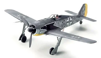 Food - themed model toys like pizza delivery trucks​ Tamiya 1/72 Focke Wolf 190 A-3 60766