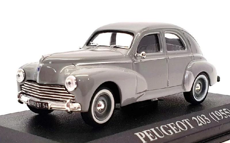 Model train scenery for creating realistic layouts Altaya 1/43 Scale Diecast A151121A - 1955 Peugeot 203 - Grey Model train scenery for creating realistic layouts Altaya 1/43 Scale Diecast A151121A - 1955 Peugeot 203 - Grey