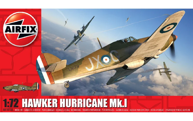 Formula 1 race car model toys for motor - sports lovers​ Airfix A01010A Hawker Hurricane Mk.I