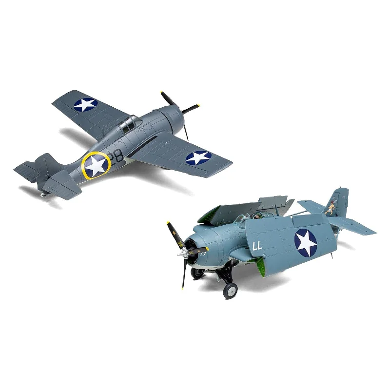 Cyberpunk - themed model toys for future - tech lovers Level 2 Model Kit Grumman F4F-4 Wildcat Fighter Aircraft with 2 Scheme Options 1/72 Plastic Model Kit by Airfix Cyberpunk - themed model toys for future - tech lovers Level 2 Model Kit Grumman F4F-4 Wildcat Fighter Aircraft with 2 Scheme Options 1/72 Plastic Model Kit by Airfix