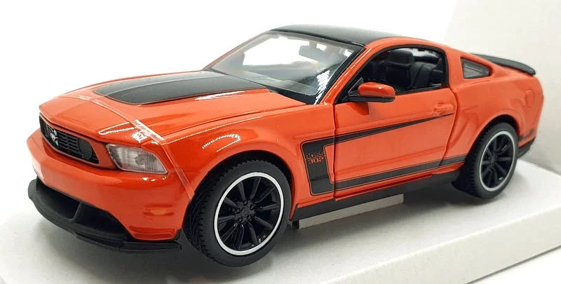 Semi - trucks for long - haul interstate deliveries​ Maisto 1/24 Scale Diecast 31269 - Ford Mustang Boss 302 - Orange/Black
