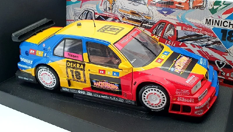 Model train sets with realistic features Minichamps 1/18 Scale 180 940218 - Alfa Romeo 155 V6 TI DTM 1994 - #18 Nissen Model train sets with realistic features Minichamps 1/18 Scale 180 940218 - Alfa Romeo 155 V6 TI DTM 1994 - #18 Nissen