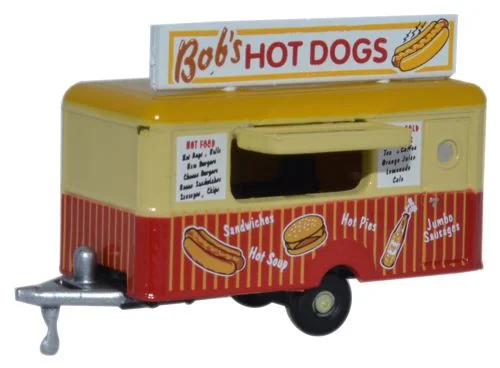 RC trucks for heavy - duty remote - controlled fun Oxford Diecast Mobile Trailer Bobs Hot Dogs - 1:148 Scale RC trucks for heavy - duty remote - controlled fun Oxford Diecast Mobile Trailer Bobs Hot Dogs - 1:148 Scale