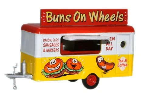 Concept cars with innovative designs and technologies Oxford Diecast Mobile Trailer Buns on Wheels - 1:87 Scale Concept cars with innovative designs and technologies Oxford Diecast Mobile Trailer Buns on Wheels - 1:87 Scale