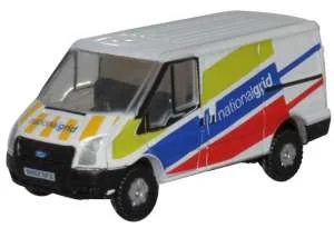Hybrid buses reducing emissions in urban areas Oxford Diecast National Grid Ford Transit Mkv SWB Low Roof Hybrid buses reducing emissions in urban areas Oxford Diecast National Grid Ford Transit Mkv SWB Low Roof