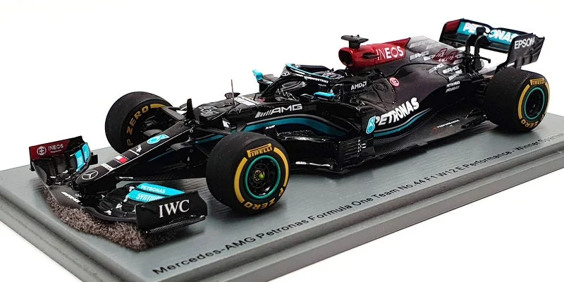 Railroad crossings with safety features Spark Model 1/43 Scale S7675 - Mercedes-AMG F1 W12 E Performance #44 Winner Spanish GP 2021 Railroad crossings with safety features Spark Model 1/43 Scale S7675 - Mercedes-AMG F1 W12 E Performance #44 Winner Spanish GP 2021