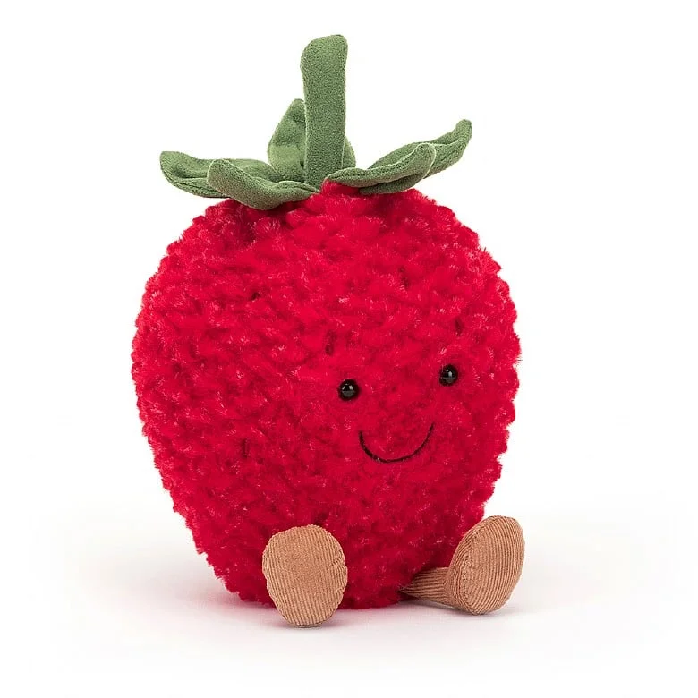 Plush toys for beachgoers with beach ball or sandcastle designs Amuseable Strawberry Plush toys for beachgoers with beach ball or sandcastle designs Amuseable Strawberry