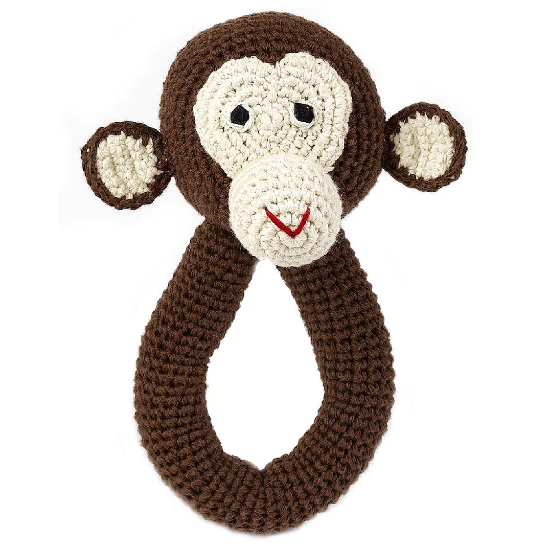 Plush toys for delivery drivers with truck - or package - shaped accents Anne-Claire Petit Chimp Ring-Bell Choco Plush toys for delivery drivers with truck - or package - shaped accents Anne-Claire Petit Chimp Ring-Bell Choco