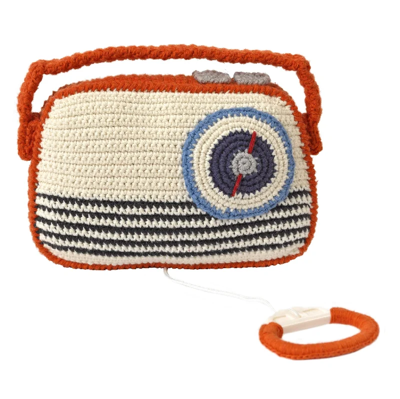 Plush toys for fishermen with realistic fish designs Anne-Claire Petit Radio Music Box Crochet Orange Plush toys for fishermen with realistic fish designs Anne-Claire Petit Radio Music Box Crochet Orange