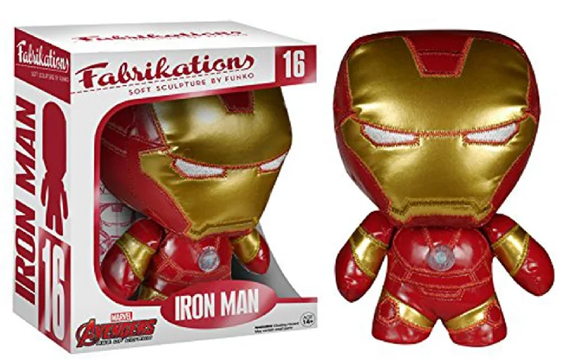 Plush toys for bookworms based on beloved book characters Funko Fabrikations Avengers Age of Ultron Iron Man Soft Sculpture Plush Plush toys for bookworms based on beloved book characters Funko Fabrikations Avengers Age of Ultron Iron Man Soft Sculpture Plush