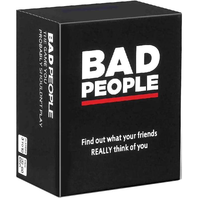 Puzzle events for community gatherings​ Bad People Game