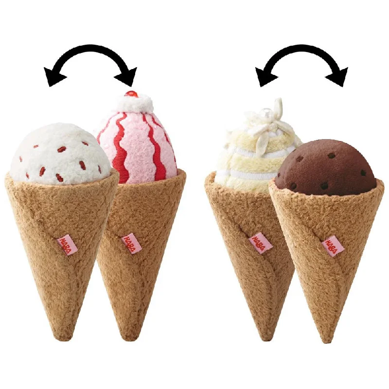 Easter bunny plush toys for spring celebrations​ Biofino Venezia Ice Cream Cones