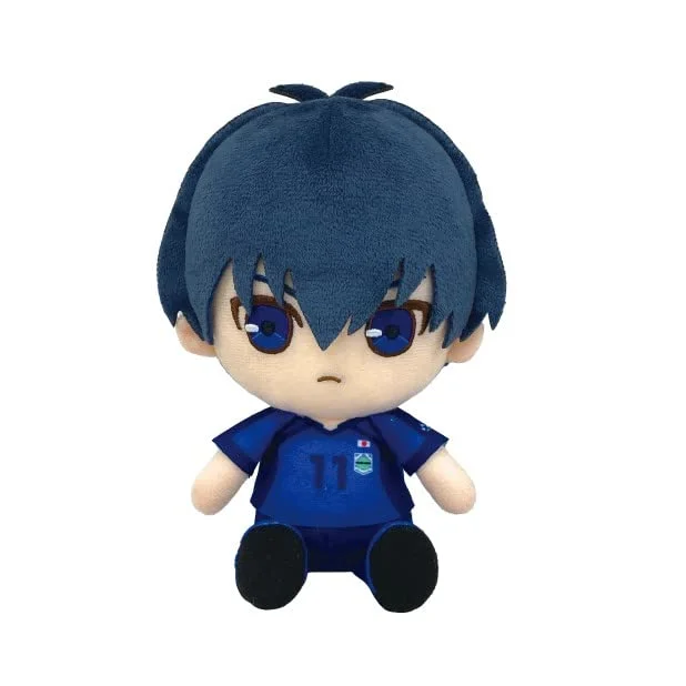 Under - the - sea plush toys with glow - in - the - dark features Blue Lock Chibi Plush Isagi Yoichi Under - the - sea plush toys with glow - in - the - dark features Blue Lock Chibi Plush Isagi Yoichi