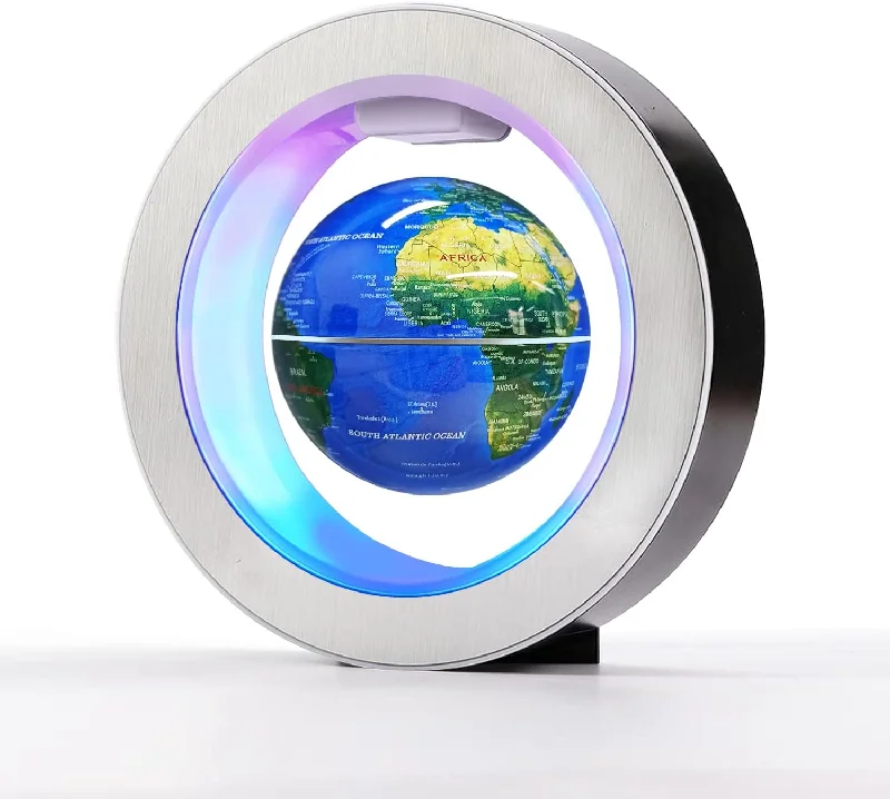 Plush toys for retirement parties with commemorative messages Round LED World Map Floating Globe Magnetic Levitation Plush toys for retirement parties with commemorative messages Round LED World Map Floating Globe Magnetic Levitation