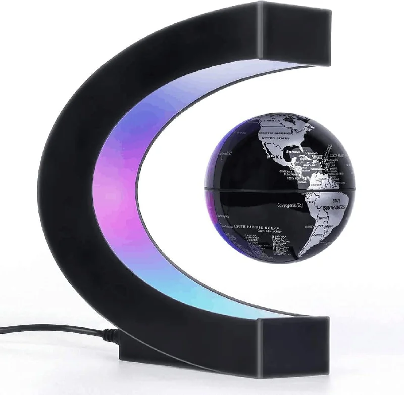 Plush toys for dog owners with realistic features​ Floating Globe with LED Lights C Shape Magnetic Levitation