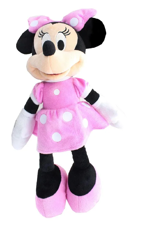 Plush toys for retirement parties with commemorative messages Disney Mickey Mouse Clubhouse 15.5 Inch Plush - Minnie Pink Dress Plush toys for retirement parties with commemorative messages Disney Mickey Mouse Clubhouse 15.5 Inch Plush - Minnie Pink Dress