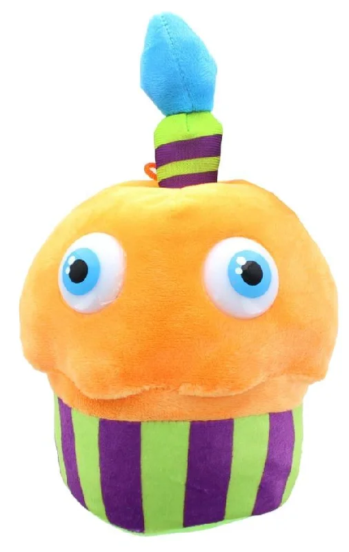 Plush toys for music lovers with musical instrument accents Five Nights at Freddys 18 Inch Plush | Neon Orange Cupcake Plush toys for music lovers with musical instrument accents Five Nights at Freddys 18 Inch Plush | Neon Orange Cupcake