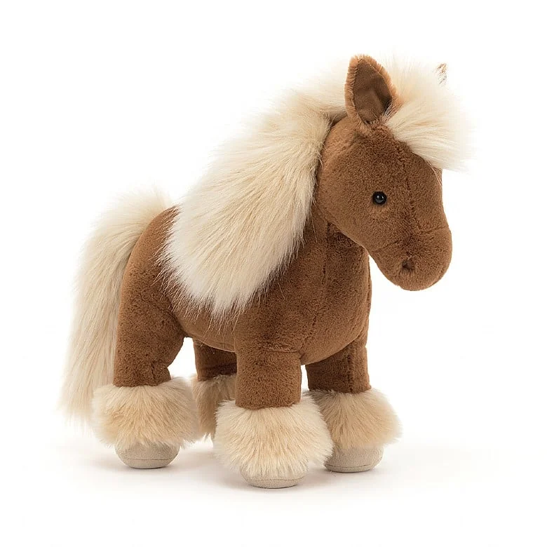 Plush toys for snowboarders with snowboard - shaped accessories​ Freya Pony