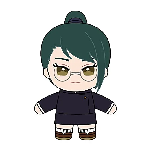 Plush toys for fishermen with fish - net - or fishing - rod - shaped accessories Jujutsu Kaisen 0: The Movie Nuigurumi x Doll Mini Zen'in Maki Plush toys for fishermen with fish - net - or fishing - rod - shaped accessories Jujutsu Kaisen 0: The Movie Nuigurumi x Doll Mini Zen'in Maki