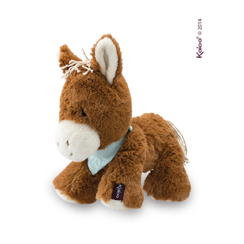 Knight - inspired plush toys with shields and swords​ Kaloo Les Amis Mocha Horse