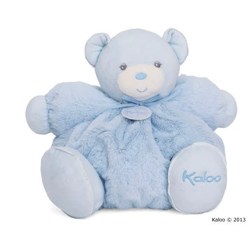 Dinosaur plush toys for prehistoric fans​ Kaloo Perle Large Blue Chubby Bear