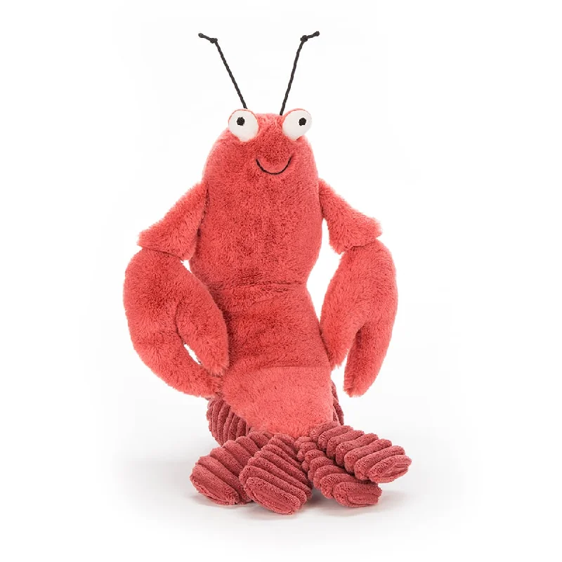 Plush toys for plumbers with wrench - or pipe - shaped features​ Larry Lobster