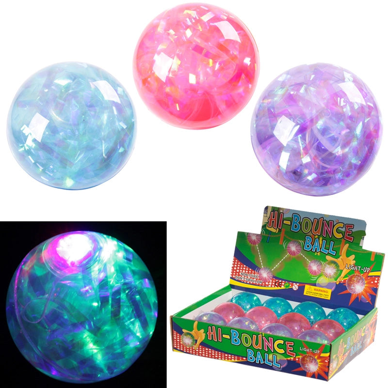Plush toys for hunters with camouflage - patterned designs​ Led Flashing Stripe Bouncy Ball