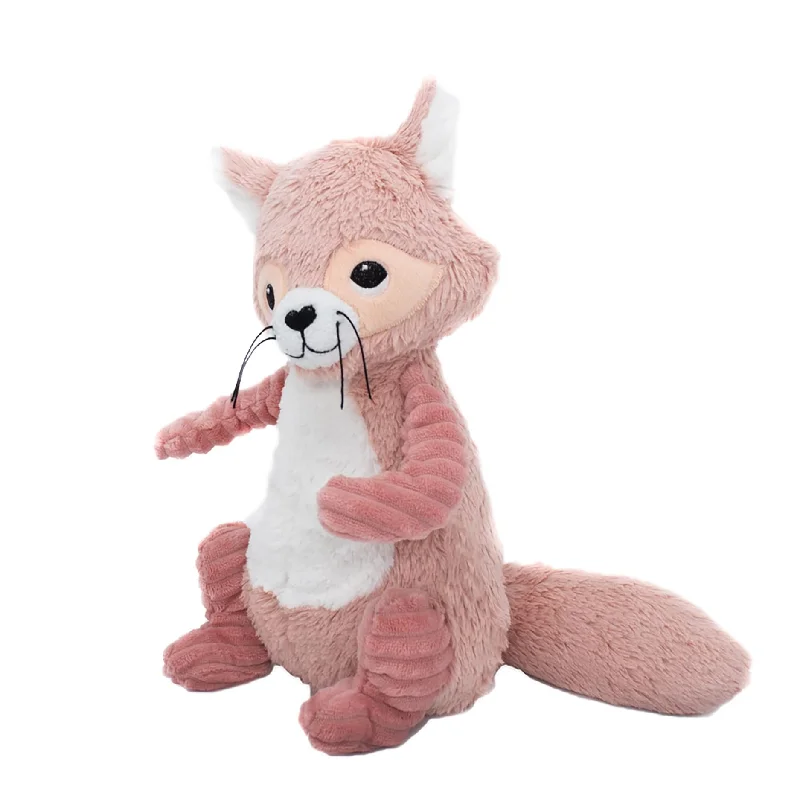 Plush toys with sensory - friendly textures Les Deglingos Ptipotos Netoitou the Raccoon Plush | Pink Plush toys with sensory - friendly textures Les Deglingos Ptipotos Netoitou the Raccoon Plush | Pink