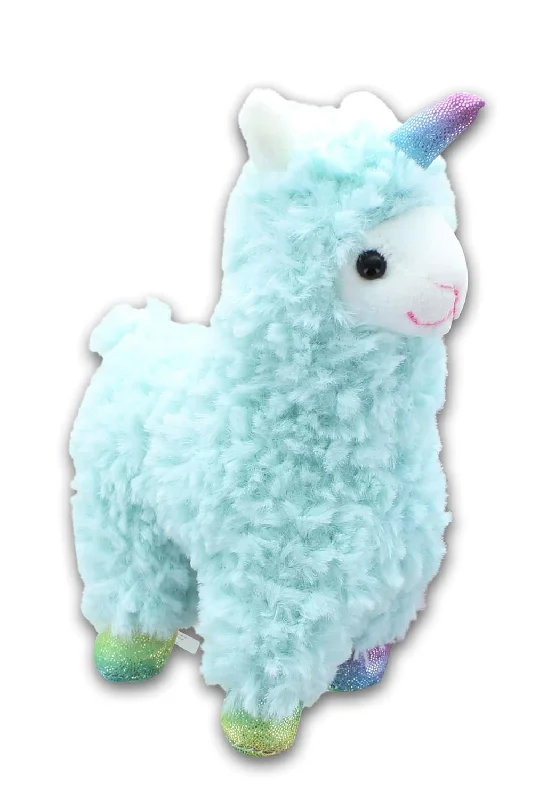 Stress - relieving plush toys for adults in the office Llamacorn 6 Inch Collectible Plush w/ Sound | Blue Stress - relieving plush toys for adults in the office Llamacorn 6 Inch Collectible Plush w/ Sound | Blue