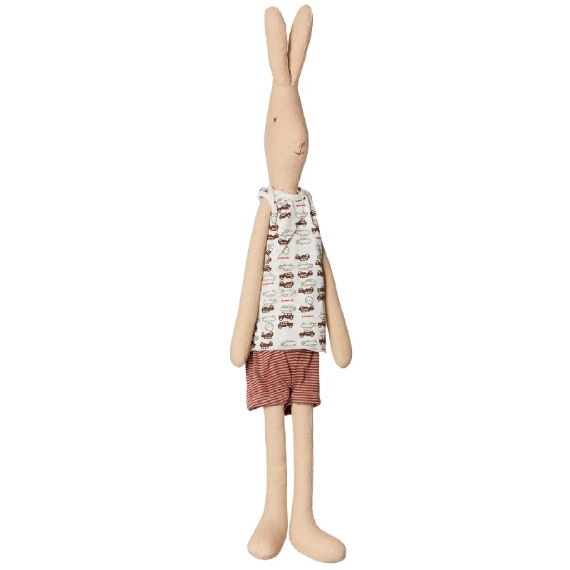 Plush toys for music lovers with musical instrument accents​ Maileg Maxi Rabbit Boy