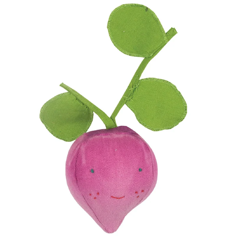 Giant - sized plush toys for huggable companions​ Maileg Radish Rattle