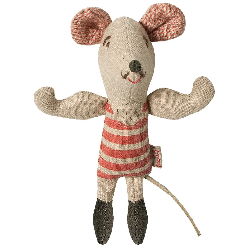 Beach - themed plush toys with seashell details​ Maileg Strong Mouse