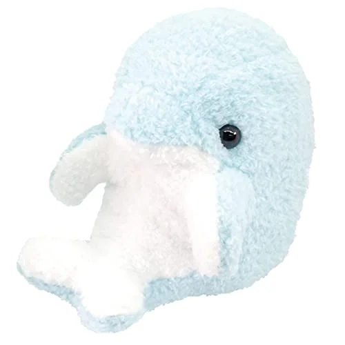 Plush toys for fish lovers in colorful fish designs Manemane + Series Manemane + Dolphin 8202-741 Plush toys for fish lovers in colorful fish designs Manemane + Series Manemane + Dolphin 8202-741