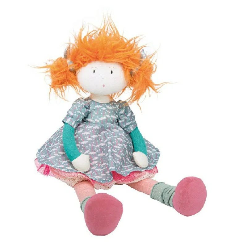Plush toys for runners in running - gear - inspired looks Moulin Roty Les Coquettes Adele Rag Doll in Cotton Bag Plush toys for runners in running - gear - inspired looks Moulin Roty Les Coquettes Adele Rag Doll in Cotton Bag