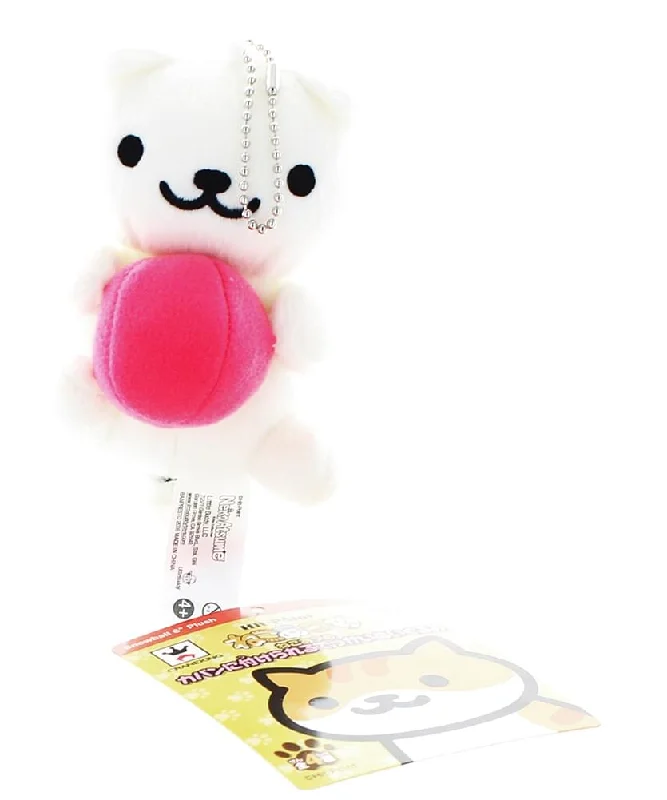 Educational plush toys for toddler development Neko Atsume: Kitty Collector 6" Plush: Snowball Educational plush toys for toddler development Neko Atsume: Kitty Collector 6" Plush: Snowball