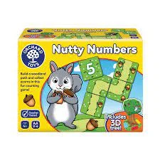 Puzzle - based storytelling activities for kids​ ORCHARD TOYS NUTTY NUMBERS