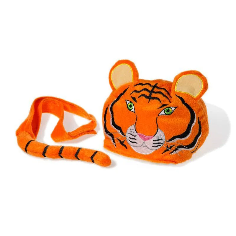 Princess - dress - up plush toys with removable gowns​ Oskar and Ellen Fun Animal Hat Tiger