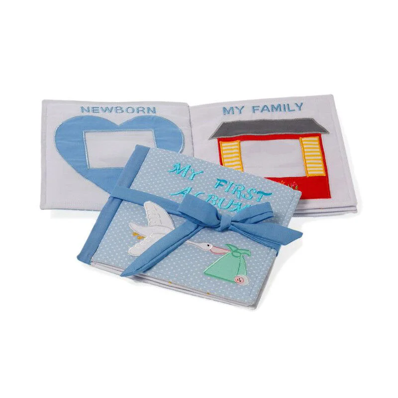Plush toys for photographers with camera - shaped features Oskar and Ellen My First Album Blue Plush toys for photographers with camera - shaped features Oskar and Ellen My First Album Blue