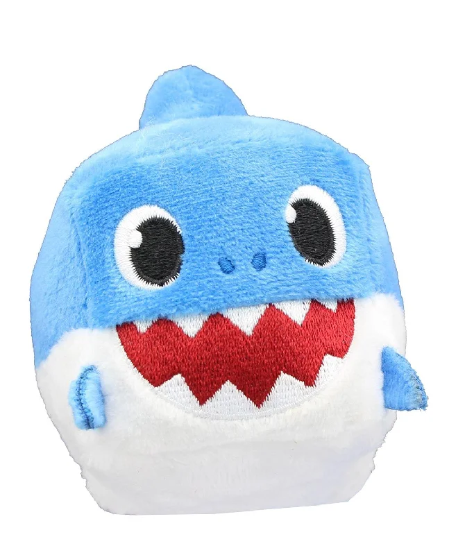 Plush toys for spa lovers with bath - related designs Pinkfong Shark Family 3 Inch Sound Cube Plush - Daddy Shark Blue Plush toys for spa lovers with bath - related designs Pinkfong Shark Family 3 Inch Sound Cube Plush - Daddy Shark Blue