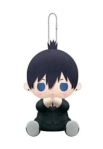 Plush toys for skiers in ski - themed outfits​ Pitanui "Chainsaw Man" Hayakawa Aki