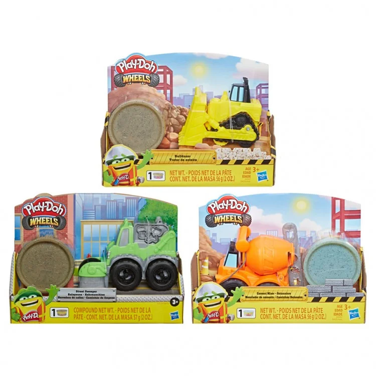 Plush toys for baby showers as unique gifts​ Play Dough Wheels: Mini Vehicle