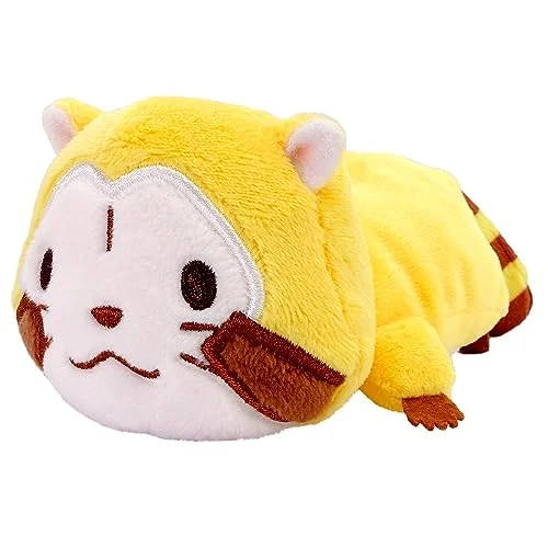 Plush toys for makeup lovers with makeup - palette - shaped accents Rascal the Raccoon Yurukuta Plush Osumashi 8202-786 Plush toys for makeup lovers with makeup - palette - shaped accents Rascal the Raccoon Yurukuta Plush Osumashi 8202-786