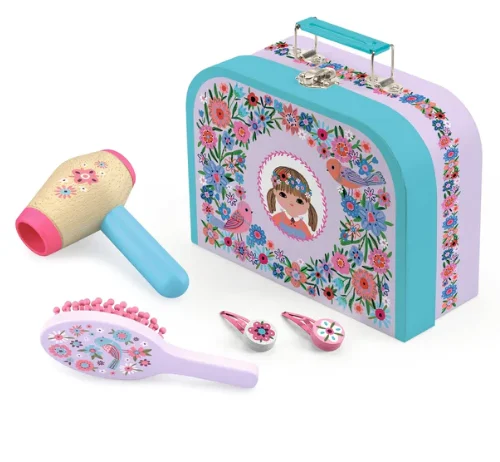 Plush toys for makeup lovers with makeup - palette - shaped accents Role Play Lily Hairdressing Plush toys for makeup lovers with makeup - palette - shaped accents Role Play Lily Hairdressing