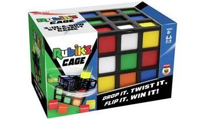 Puzzle - inspired jewelry with small puzzle elements​ RUBIKS CAGE