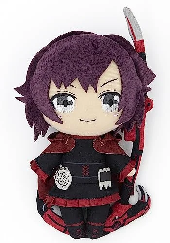 Miniature plush toys for keychain attachments​ RWBY Nendoroid Plush Ruby Rose